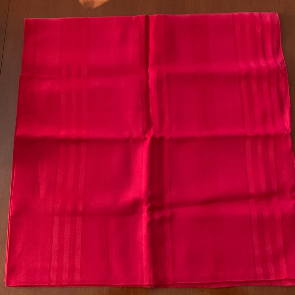 Red Tablecloth